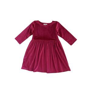 Peyper Kids Pink Velvet Dress Size 4T